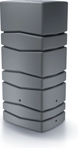 Sud na dešťovou vodu Aqua Tower 650 l, světle šedý