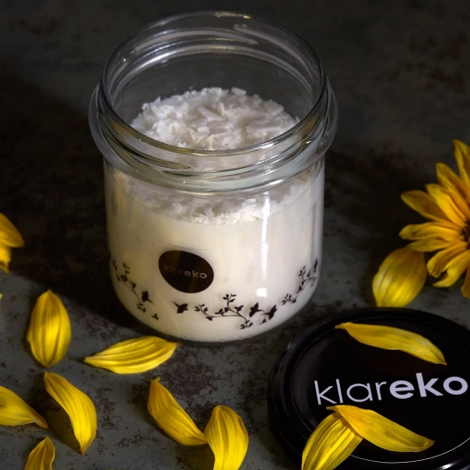 Přírodní vonná svíčka KLAREKO Citrus Antikomár 200 g