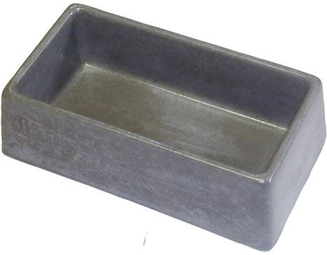 Betonová miska pro hlodavce obdélníková 245 × 135 × 75 mm