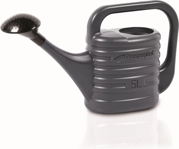 Zahradní konev Prosperplast Zebra 5 l antracit