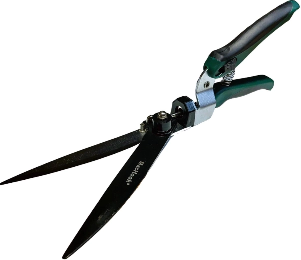 Otočné nůžky na trávu 35 cm s nerezovou čepelí