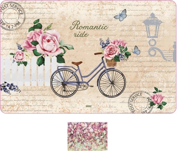 Plastové prostírání Flowers 43 × 28 cm