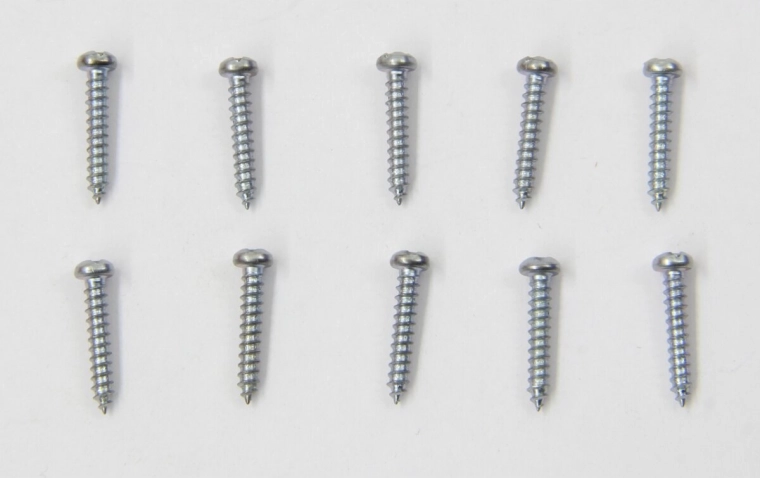 Samovrtné šrouby do plechu M2,2 × 13 mm, 10 ks