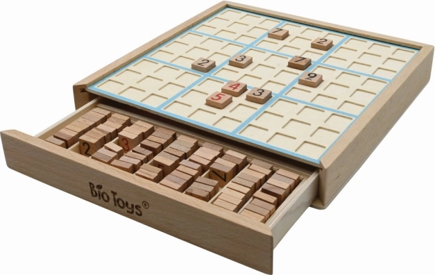Dřevěné sudoku Bio Toys
