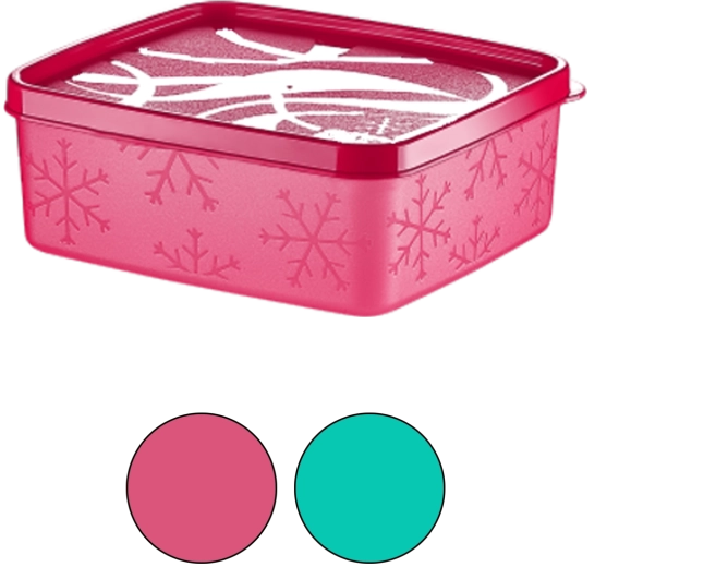 Obdélníková dóza do mrazáku No-Frost 0,65 l