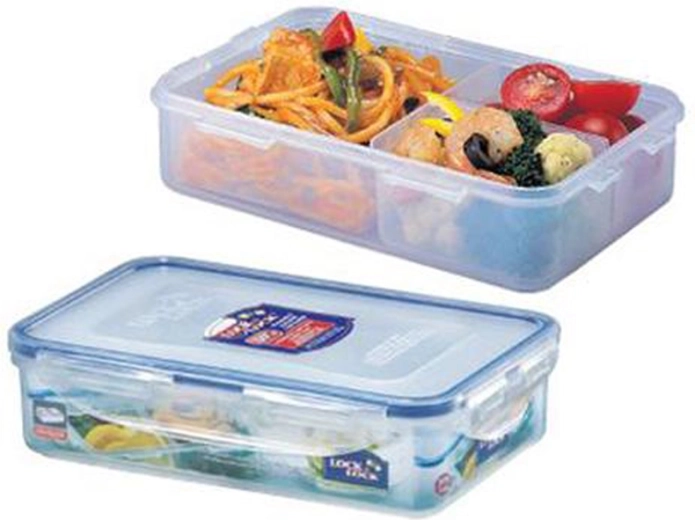 Dóza na potraviny LOCKnLOCK se 3 přihrádkami 800 ml