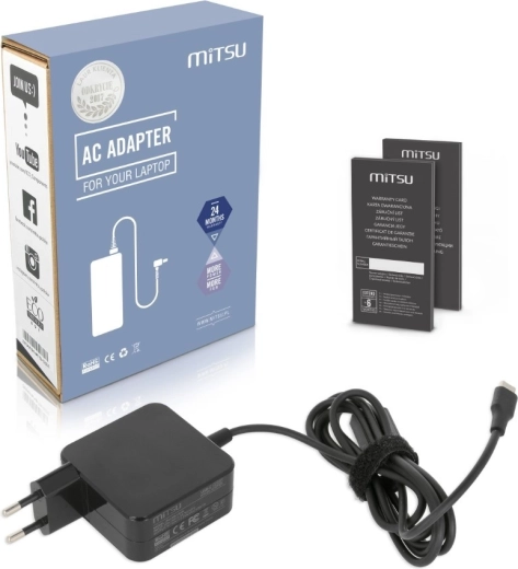 Mitsu napájecí adaptér pro notebook 45 W USB-C Power Delivery