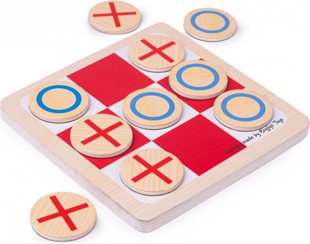 Bigjigs Toys dřevěné piškvorky pro děti