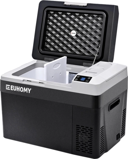 Euhomy přenosná kompresorová autolednička 30 l černá