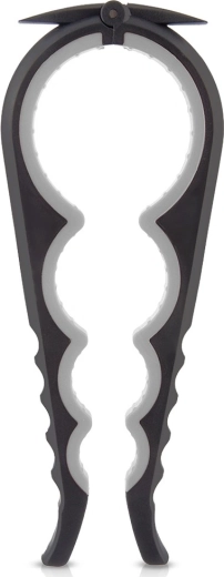 Univerzální otvírák na sklenice 4v1 s gumovým úchopem