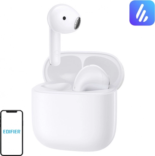 bezdrátová sluchátka edifier x2 plus – bílá