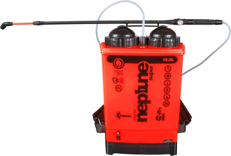 zádový bateriový postřikovač NEPTUN GARDEN 15 l