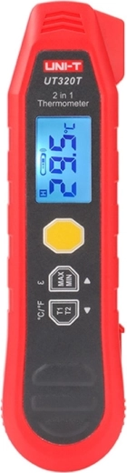 Uni-T UT320T teploměr 2 v 1 (IR + sonda NTC)