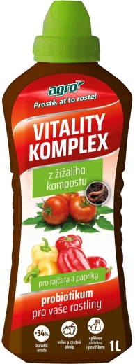 Agro Vitality Komplex pro rajčata a papriky – probiotikum 1 l