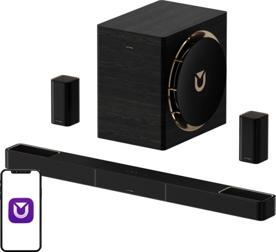 Soundbar Ultimea Skywave X70 s Dolby Atmos a bezdrátovým subwooferem