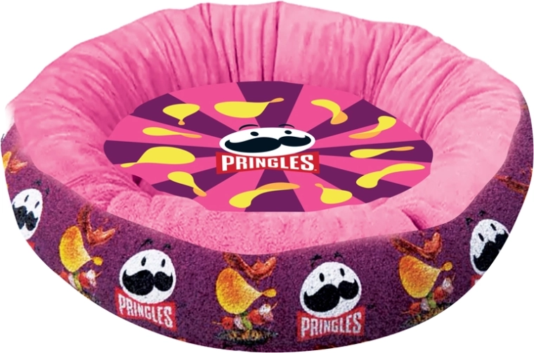 Pringles pelíšek pro domácí mazlíčky Green – Fialová