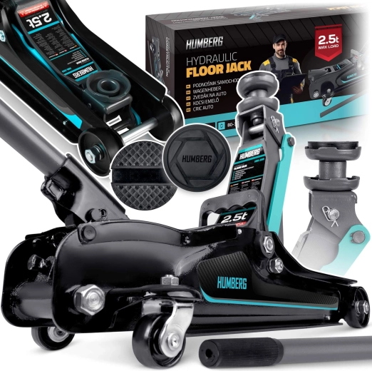 Hydraulický nízkoprofilový pojízdný zvedák 2,5 t HUMBERG