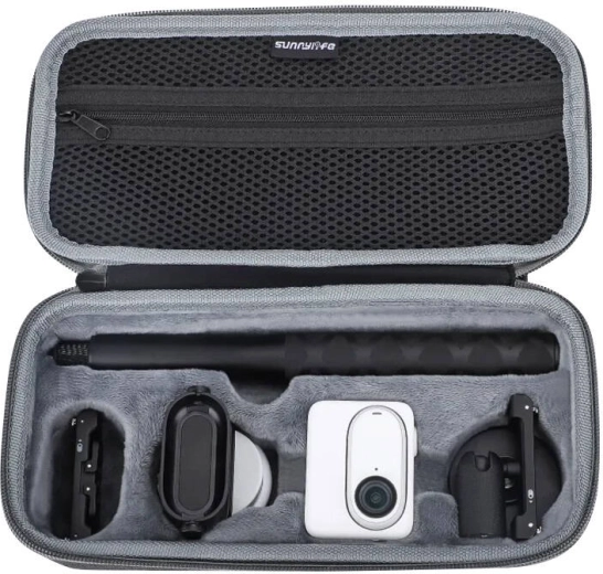 Ochranné pouzdro Sunnylife pro Insta360 GO 3 a GO 3S (černé)