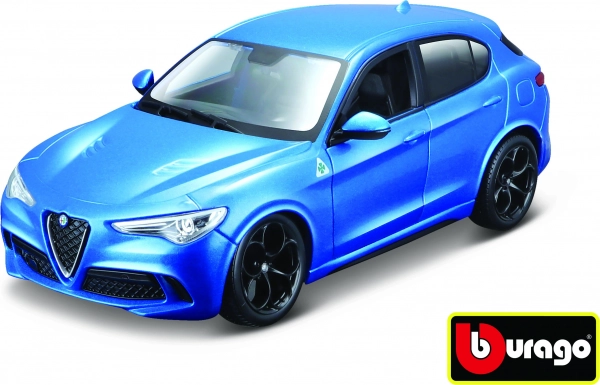 Bburago 1:24 ALFA ROMEO Stelvio modrá