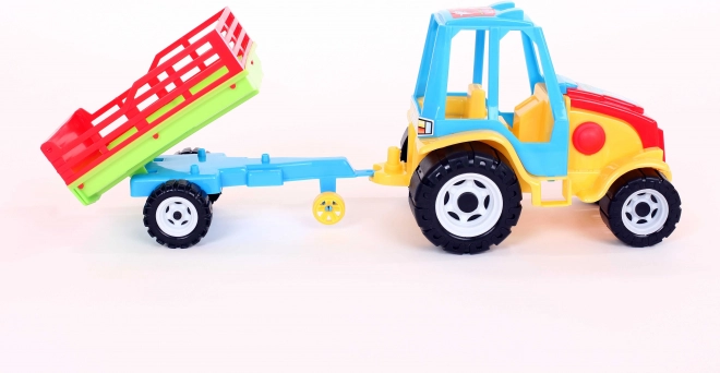 Traktor s přívěsem