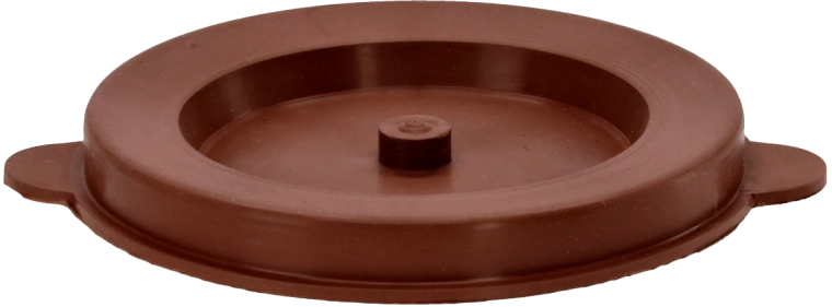 Gumový kvasný uzávěr pro širokohrdlé demižony