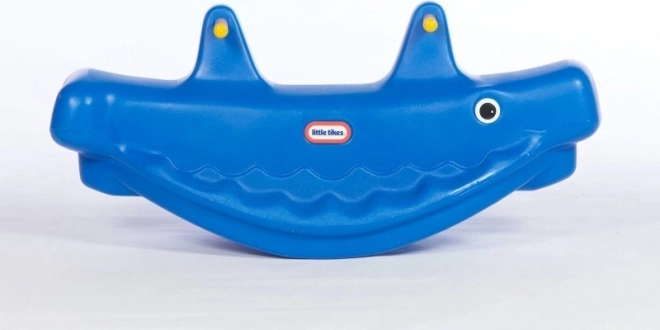 Little Tikes Modrý česací velryba houpací hračka