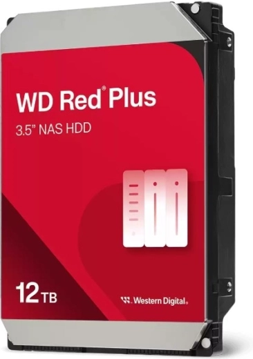 Western Digital WD Red Plus 12 TB 3,5" HDD pro NAS