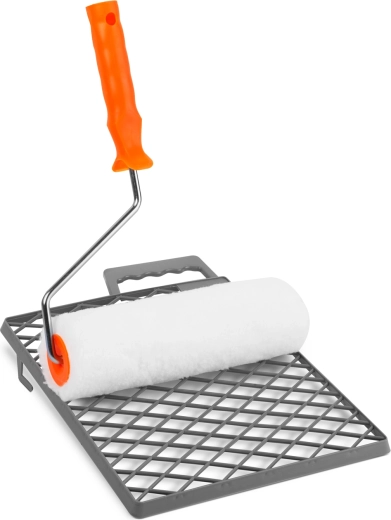 Malířský váleček s rukojetí a mřížkou 240 mm
