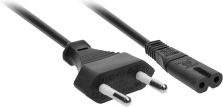 Solight napájecí kabel 2pin (osmička) 230 V, 2,5 A, 2 m