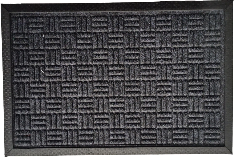 Rohož z gumy a polypropylenu 40 × 60 cm, melírovaná, mix barev