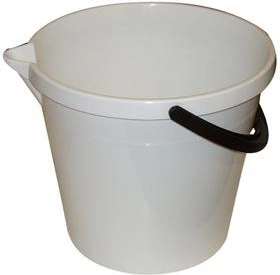 Vědro s měrkou a výlevkou 7 l, mix barev