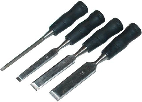 Sada dlát 4 ks s ergonomickou PH rukojetí