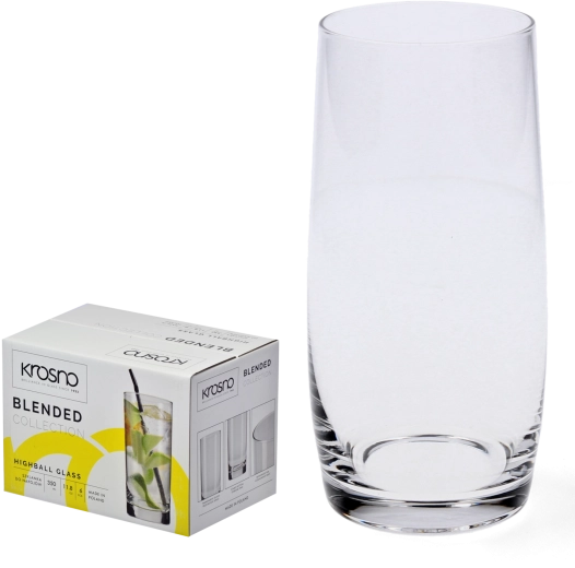 Sklenice long drink Krosno Blended 350 ml, sada 6 ks