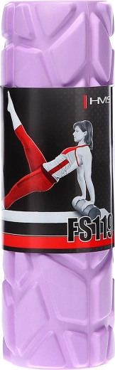 Masážní pěnový válec 30 cm fialový HMS