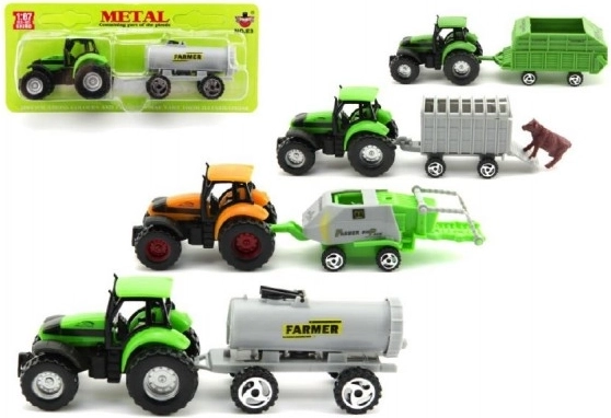 Traktor s přívěsem pro děti