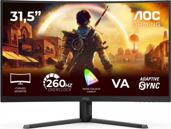 Zakřivený herní monitor 31,5" AOC C32G42ZE VA 240 Hz