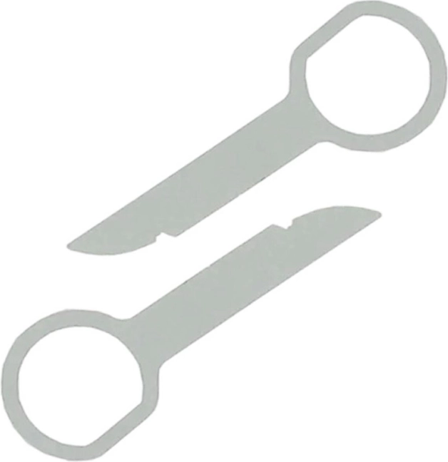 Velké klíče pro demontáž autorádia 9 cm