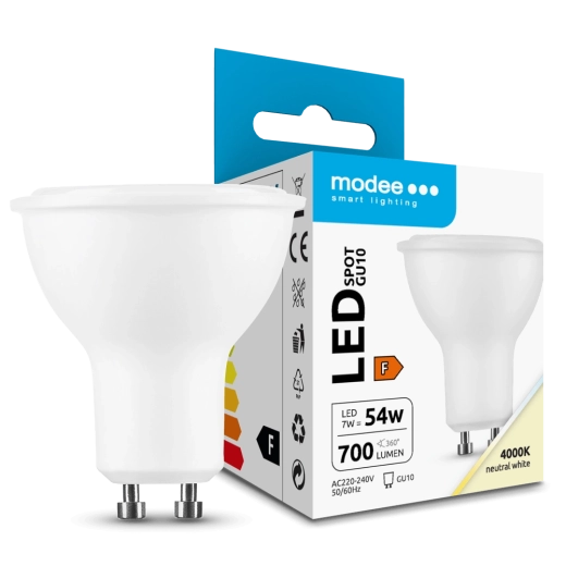 Modee LED žárovka GU10 7 W, 700 lm, 110°, neutrální bílá 4000 K