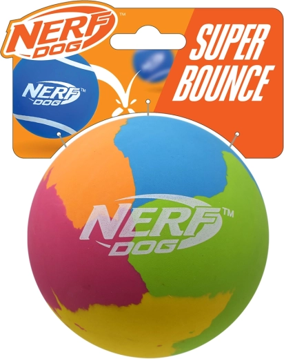 Nerf Dog super odskakující gumový míček 9,5 cm