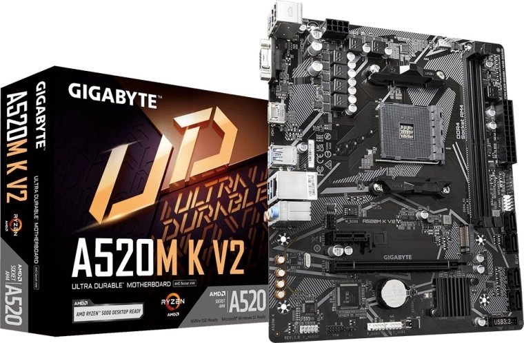 Gigabyte a520m k v2 základní deska am4 mATX