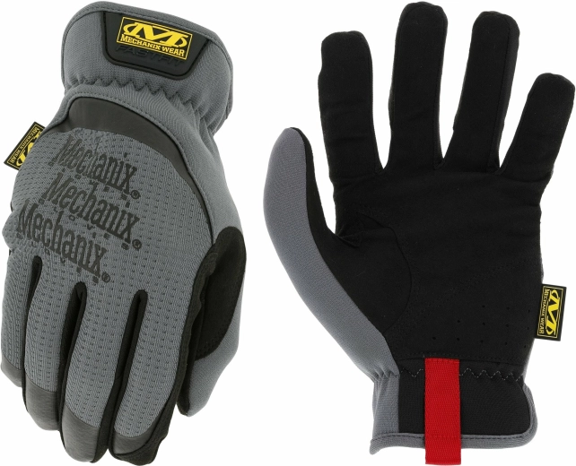 Pracovní rukavice Mechanix FastFit Grey XL, černo-šedé