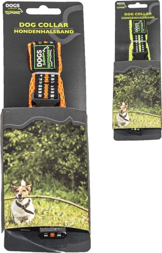 Neonový obojek pro psa 35–45 cm (2 barvy)