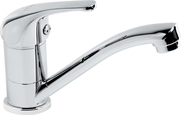 Dřezová nástěnná baterie TITANIA IRIS, ramínko 150 mm, chrom