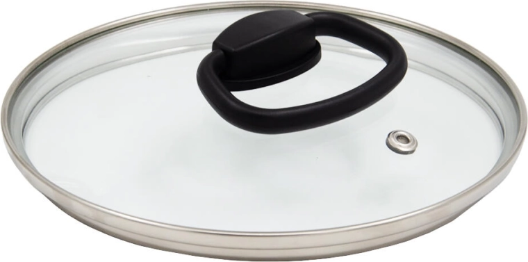 Skleněná poklice SMART PLUS 16 cm s nylonovým sklopným úchytem