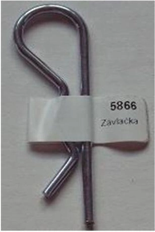 Pružná závlačka J 3,0 pozinkovaná