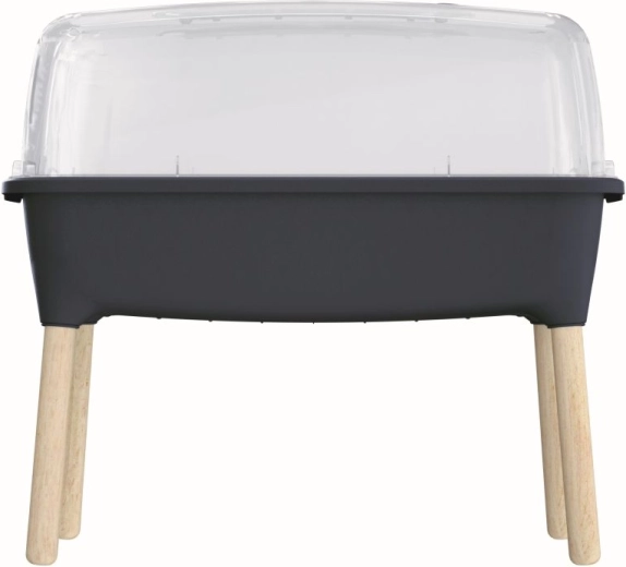 Sadbovač Respana Planter Wood High 78 cm – antracit