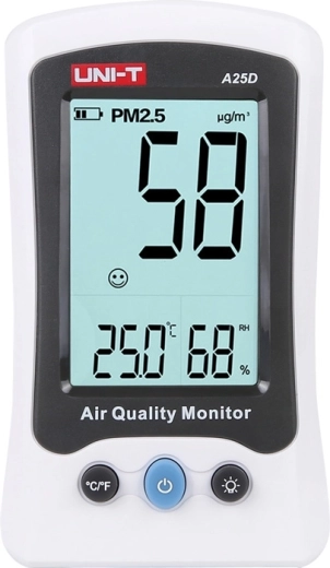 Uni-T A25D měřič kvality ovzduší pm2,5