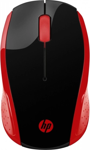 Bezdrátová myš HP 200 Empress Red
