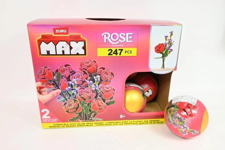 ZURU MAX-MAS květiny v kouli – sada růže a levandule