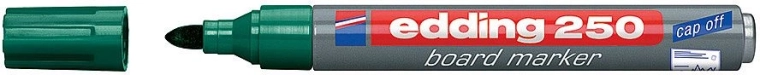 Popisovač na bílé tabule edding 250, zelený
